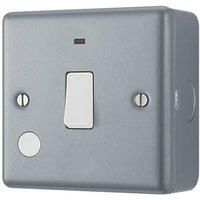 BG 20amp Double Pole Switch With Power Indicator