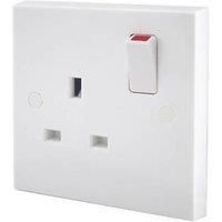 BG Nexus White Moulded Square Edge Switches & Socket Surface Box USB Dimmer LED