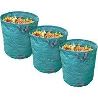 Heavy Duty Garden Waster Bags - Pack of 3 (120L Capacity)