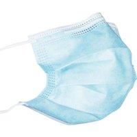 Aidapt Fluid Resistant Disposable Surgical Face Mask Type II R EN14683 Certified, Set of 50, 100 g