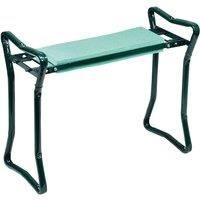 Folding Garden Kneeler And Bench Seat Multi Use Side Handles Disability Aid NEW
