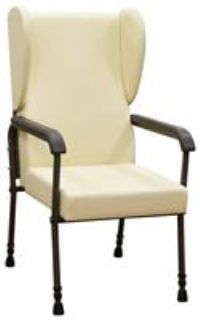 Chelsfield Height Adjustable High Back Fireside Chair With Wings - 3 Colours