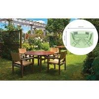 St Helens Home and Garden Water Resistant Small Round Patio Set Cover