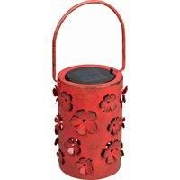 Luxform Lighting Daisy Flower LED Solar Lantern (Red)