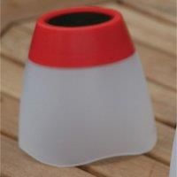 Luxform LED Solar Tumbler Table Lights-Red/Pink