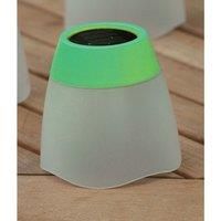 Luxform Lighting LED Solar Tumbler Table Lights - Green