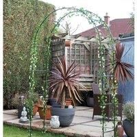 St Helens Home & Garden Decorative Garden Arch for Climbing Plants and Garden Decoration