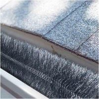 Hedgehog Shape Gutter Brush/Guard - 4m Length 115mm Diameter - Install Along The Length of Your gutters and it Will Form a Barrier to Catch Leaves and Other Debris