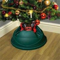 St Helens Home & Garden Christmas Tree Stand With 3 metal clasps - ensure your tree stays upright and secure