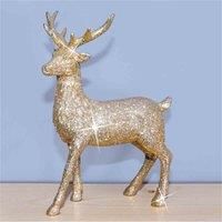 St Helens Home and Garden Glitter Reindeer GH927
