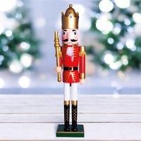 Nutcracker with Sceptre Christmas Decoration 60cm Height - Wonderfully Festive