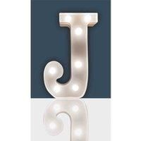 Battery Operated 3D LED Letter Light Home Party Birthday Wedding Decoration 22cm
