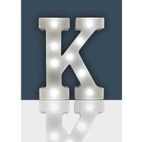 Battery Operated 3D LED Letter Light Home Party Birthday Wedding Decoration 22cm