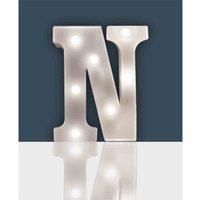 Battery Operated 3D LED Letter Light Home Party Birthday Wedding Decoration 22cm