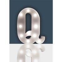 Battery Operated 3D LED Letter Light Home Party Birthday Wedding Decoration 22cm