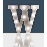 Battery Operated 3D LED Letter Light Home Party Birthday Wedding Decoration 22cm