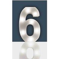 Battery Operated 3D LED Number Light Home Party Birthday Wedding Decoration 22cm