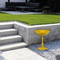 Ornamental Pedestal Bird Bath - enhance the beauty of your garden and attract a large variety of wild birds