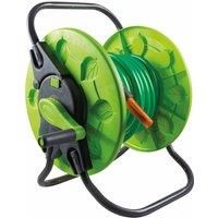Hose Cart No Wheels.Store your Hose Pipe Neatly. Supplied with Hose Pipe, Indoor/Outdoor Tap Adaptor, 3x Hose End Connectors,Water Stop Connector & Adjustable Spray Nozzle Connector(Up to 50m Hoses)