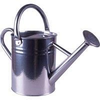 St Helens Home and Garden Metal Watering Can with Sprinkler Nozzle and 4 Litre C