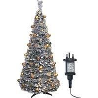 Festoon String Lights Outdoor Gazebo IP44 - Clear Warm White - 20 Lamps - 10m