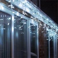 Cool White Christmas Lights - Indoor/Outdoor Icicle Lights - 2m to 22m - XMAS
