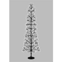 Christmas LED Cluster Lights - White Rubber IP65 - Cool White - Indoor/Outdoor