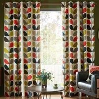 Orla Kiely - Multi Stem - Multi - Eyelet Curtains - 46x54"/117x137cm