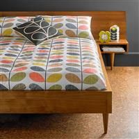 ORLA KIELY 200 Thread Count  100% COTTON MULTI STEM DUVET BEDDING