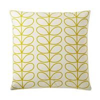 Orla Kiely - Small Linear Stem Reversible Cushion - 50x50cm - Sunflower
