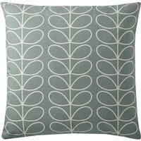 Orla Kiely Small Linear Stem Cushion in Duck Egg