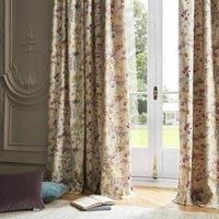 Voyage Maison Ilinizas Poppy Curtains Pair Lined Headertape Ready to Hang Floral