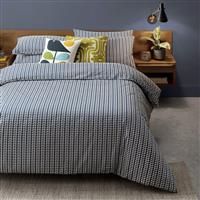 Orla Kiely Tiny Stem Whale Blue Bedding: Pillowcases Set of 2, Standard (50cm x 70cm)