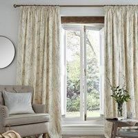 Laura Ashley Pussy Willow Curtains, 162 x 228cm, Dove Grey