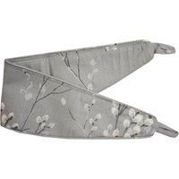 Laura Ashley Pussy Willow Tie Back Pair, Steel