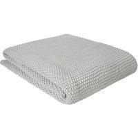 Laura Ashley Parker 125cm x 150cm Throw Dove Grey