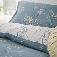 Laura Ashley Pussy Willow Standard Pillowcase Pair, Dark Seaspray