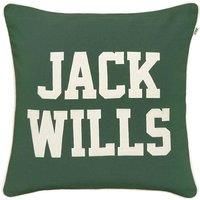 Jack Wills Varsity Filled Cushion 45cm x 45cm Dark Green
