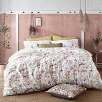Voyage Maison Ilinizas 100% Cotton Duvet Cover Set pink/white Kingsize