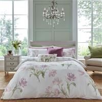 Laura Ashley Gosford Duvet Set King, Grape