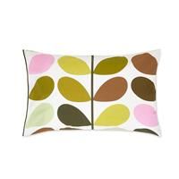 Orla Kiely TINY STEM Yellow 100% Cotton Standard Pillowcases1 Pair ( 50cm x 75cm )