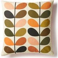 Orla Kiely Multi Stem Auburn Feather Filled Cushion, 50x50cm