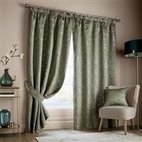 Ashley Wilde Curtains Hertford Curtain Sage Width 168 x Drop 183cm