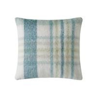Laura Ashley Colton Check Cushion, Newport Blue