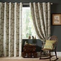 Clarissa Hulse Wild Chervil Room Darkening Eyelet Curtain 229 W x 229 D cm