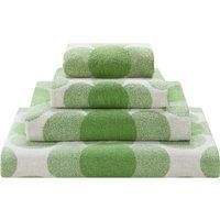 Orla Kiely Retro Bathroom Towels in Retro Flower, CloverSize: Bath Towel, 70x125cm