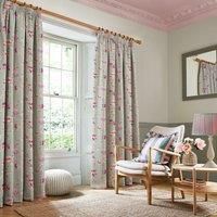 Cath Kidston Friendship Gardens Blackout Curtain Green 229cm Width x 229cm Drop