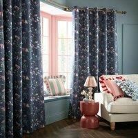 Cath Kidston Paper Birds Blackout Eyelet Curtain 229" W x 229" L