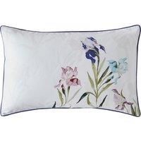 Laura Ashley Hawling Irises Pillowcase Housewife Grape Purple
