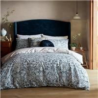 William Morris At Home Sunflower Duvet Set, Single, Ink